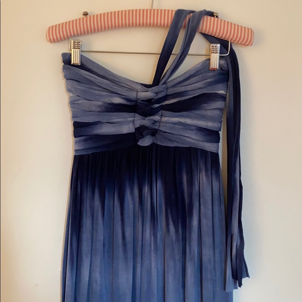 TIE DYE HALTER MAXI